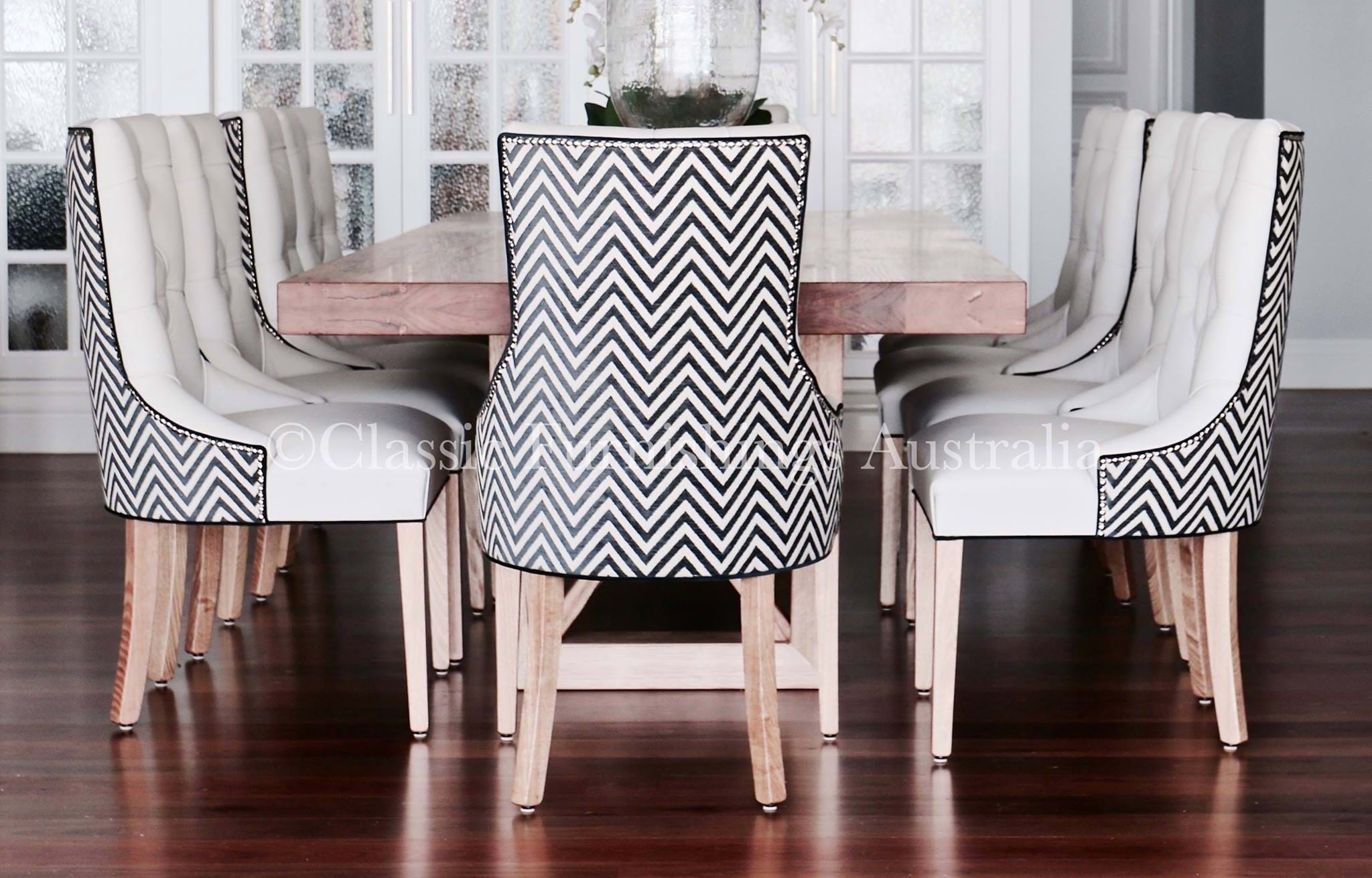 dining chair, arm chair, lounge chair, chesterfield, tufted, diamond buttoning, custom made, upholstery, chair, australia, melbourne, sydney, perth, adelaide, brisbane