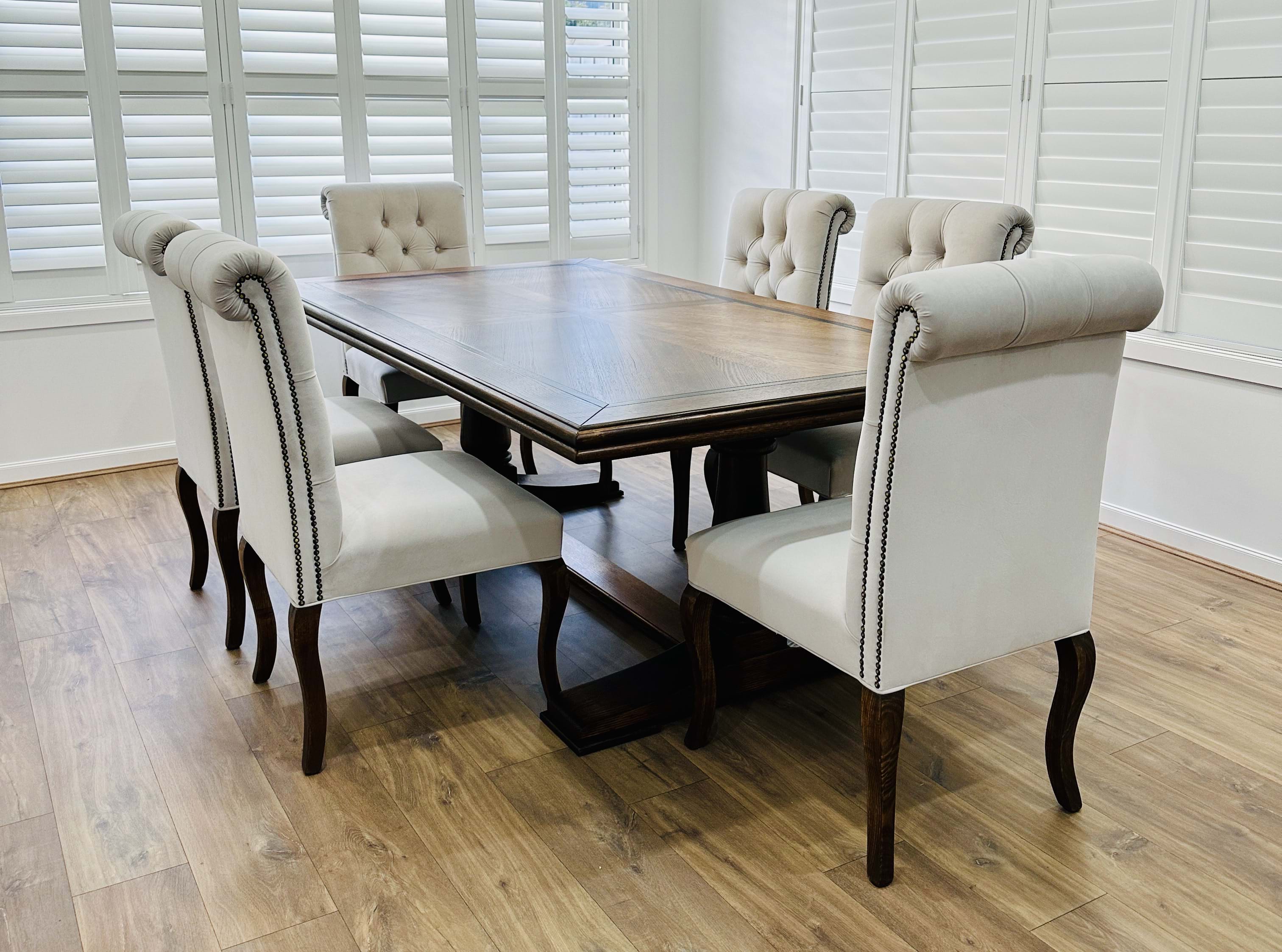 dining chair, arm chair, lounge chair, chesterfield, tufted, diamond buttoning, custom made, upholstery, chair, australia, melbourne, sydney, perth, adelaide, brisbane