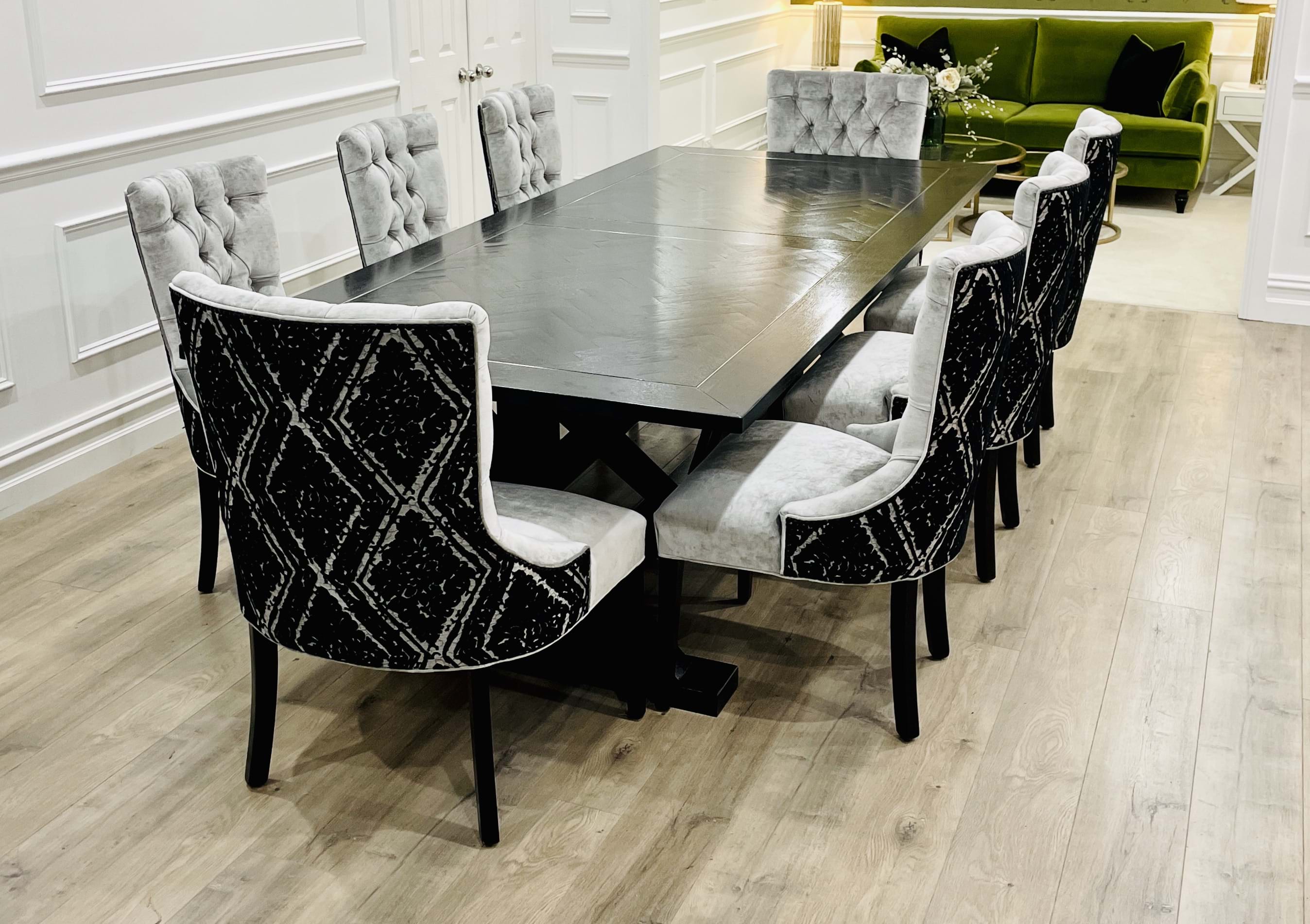 dining table, dining chair, arm chair, lounge chair, chesterfield, tufted, diamond buttoning, custom made, upholstery, chair, australia, melbourne, sydney, perth, adelaide, brisbane