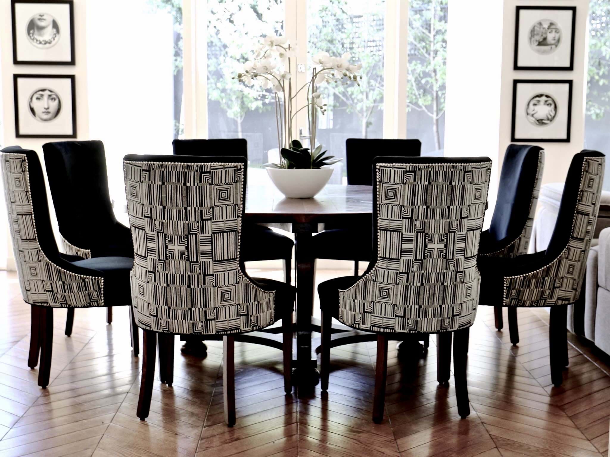 dining chair, arm chair, lounge chair, chesterfield, tufted, diamond buttoning, custom made, upholstery, chair, australia, melbourne, sydney, perth, adelaide, brisbane